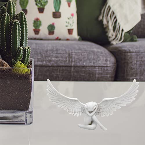 Figura de Ángel Pequeña de Resina para Decoración miniatura 5