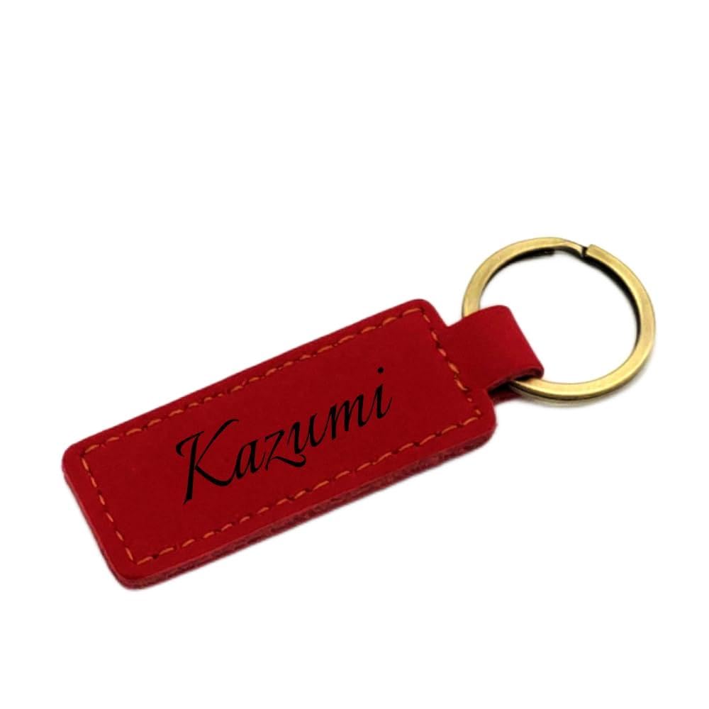 Amazon.co.jp: 名入れ 本革 レザー キーホルダー 牛革 レーザー