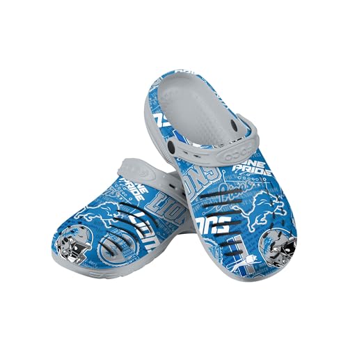 Image of FOCO Arizona Cardinals NFL Mens Historic Print Clog with Strap