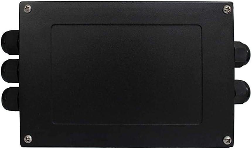 ATO Load Cell Junction Box Summing Box for Scales, 4 Inlets to 1 Outlet, Aluminum Alloy Casing,Waterproof and Dustproof,Easy to Assemble and Debug