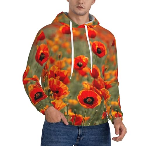 Sweat à capuche homme anti-déformation en polyester EdWal