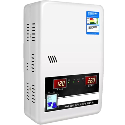 MLYYYDSS Régulateur de Tension Automatique 6800VA/15000VA/20000VA Stabilisateur de Tension Domestique Ultra Basse pour la Maison Stabilisateur d'alimentation électrique 6800VA
