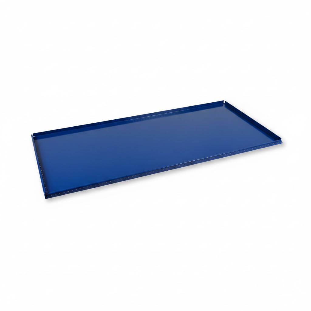 Außentablar 350x350 5010 Enzianblau kompatibel mit USM Haller | Passend für USM Haller · Stahl pulverbeschichtet · Tablar / Ablage / Regalboden · Seitenteil außen · 1:1 Ersatz