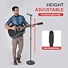 Pyle Mic Stand Microphone Holder – Adjustable Gooseneck Floor Stand with Round Base, 5/8" Adapter & Tension Knob for Studio, Stage, Recording, Speech & Live Performance Use #3
