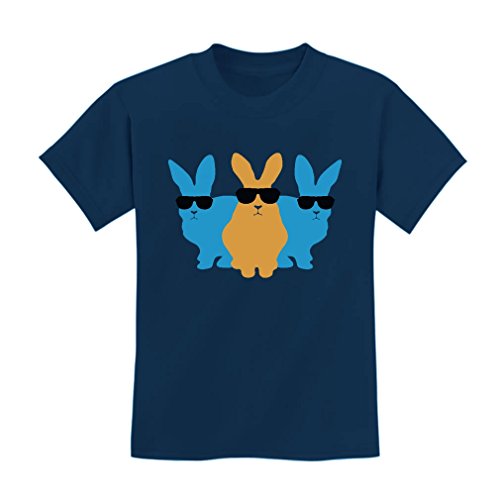 Tstars Hip-Hop Trio Bunnies Easter Cute Bunny T-Shirt for Toddlers & Youth Boys & Girls