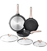 Poêle à Frire Profonde Kordisen 28 cm pour Cuisson Rapide et Facile 418bqNVhiuL. AC SR166,182