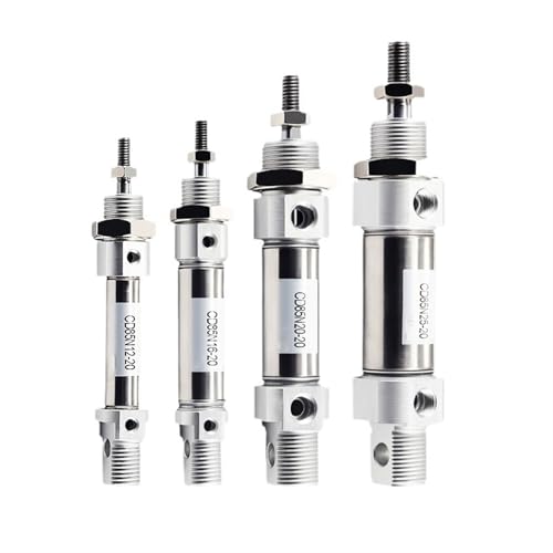 Cilindro de aire C85N25 para microautomatización, minicilindro de doble efecto de 5mm 3