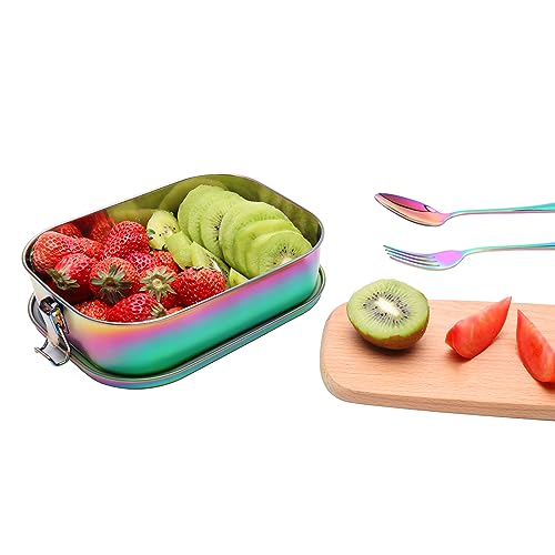 G.A Homefavor Stainless Steel Lunch Box, Stainless Steel Leak-Resistant Bento Box thumb #4