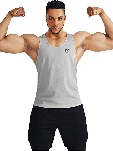 NELEUS Men's Workout Running Tank Top Sleeveless Gym Athletic Shirts