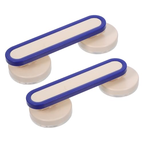 HIAKDOFT 2 Piezas Suction Cup Handles con Instalación sin Taladro para Puertas Corredizas Baño Cocina Armarios Ventanas Diseño Moderno Carga Alta