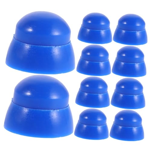 Abaodam 10 Stück Teiliges Witterungsbeständige Kunststoff Schraubenschutzkappen UV beständige Sicherheitsabdeckungen für Spielgeräte Bolzenschutz für Outdoor Spielplätze und