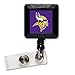 NFL Minnesota Vikings Retractable Badge Holder, Black