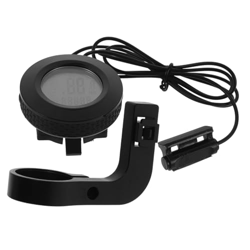 TOYANDONA Bike Speedometer Odometer Portable Cycling Computer with Easy Setup Durable Plastic for Long Term Use Fit for Road Mountain Bikes Accurate Speed Tracking Tool