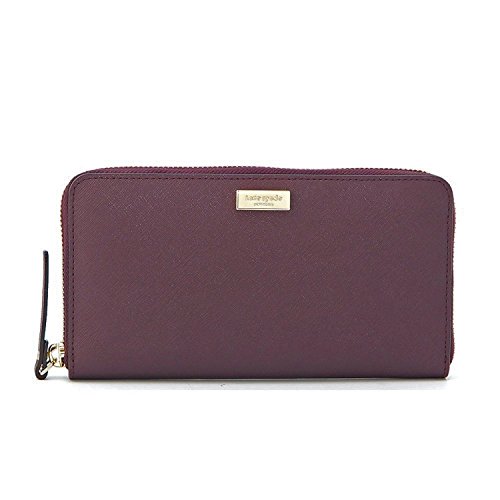 Kate Spade New York Newbury Lane Neda Zip Around Wallet in Mulled Wine