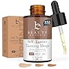 Self Tanning Drops for Face - USA Made with Organic & Natural Ingredients, Bronzing Face Tanning Drops with Aloe Vera, Non Toxic Self Tanner for Sunless Fake Tan & Natural Glow, Cruelty & Toxin Free