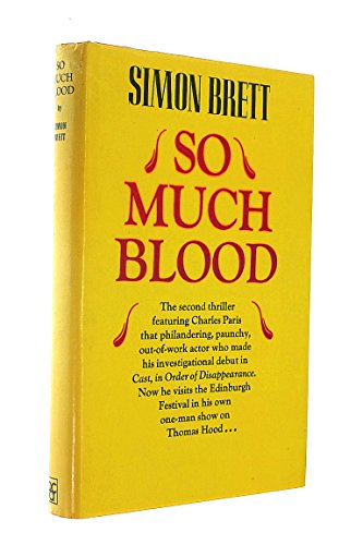 So Much Blood. B001NJSFL8 Book Cover