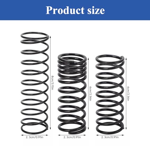 Image of Pedal Return Spring Kit for Logitech G25 G27 G29 G920 G923 Racing Pedals | Shifter Mod Spring Kit w /Brake Pedal Spring, Throttle Pedal Spring, Clutch Pedal Spring, Upgrade Wheel Mod Spring Accessory