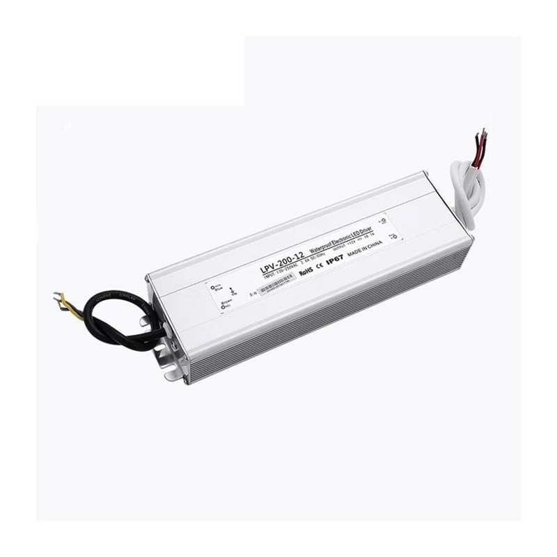 Alimentation 12V 200W à découpage LPV-200-12 pour ruban LED boîtier alu - 2