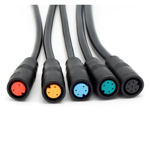 Connecteur étanche M8 pour vélo électrique : lot de 20 câbles à 3 broches mâle femelle