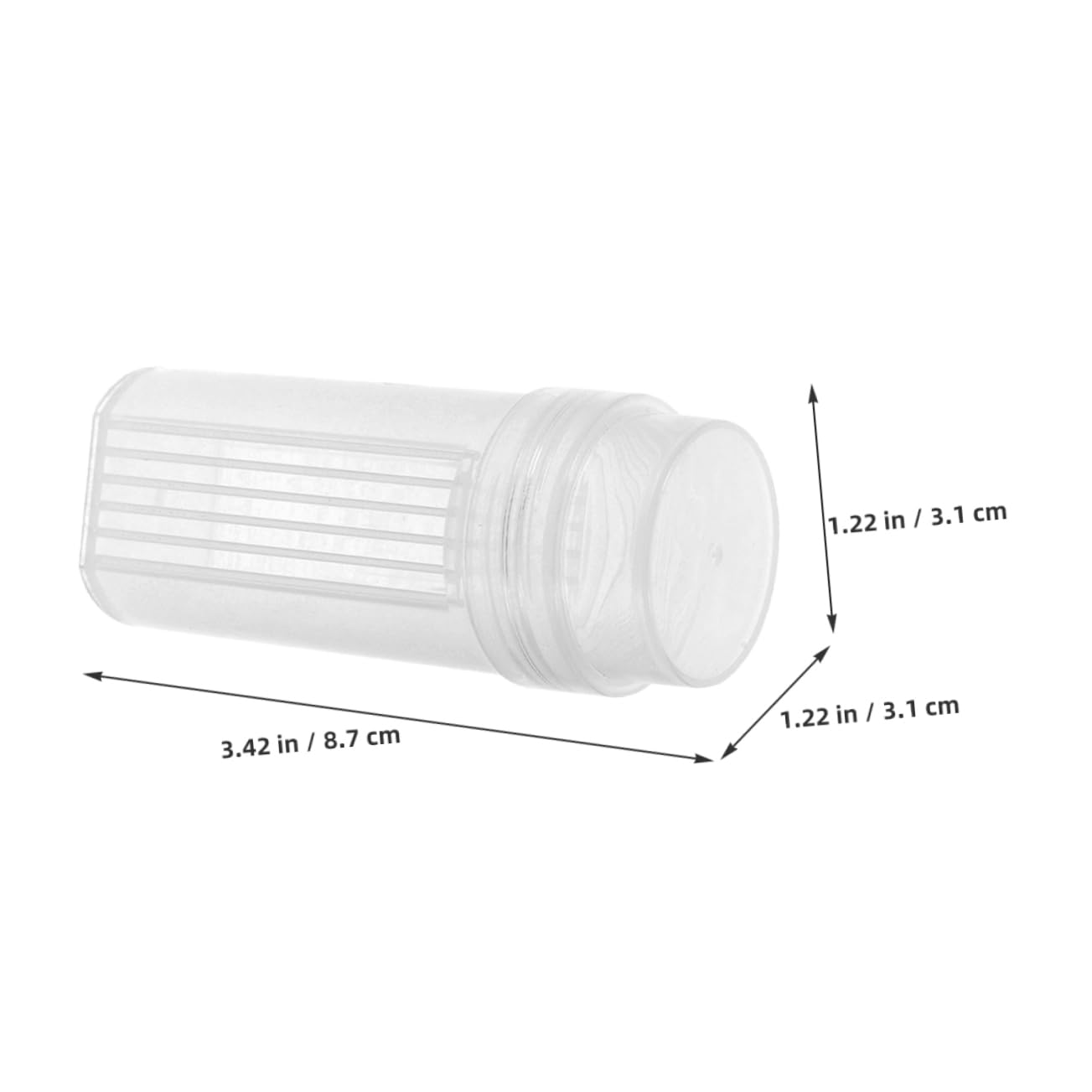 PRETYZOOM 5 Slide Rack High Transparency Staining Tank Lid Microscope Slide Staining Jar Lab Staining Container