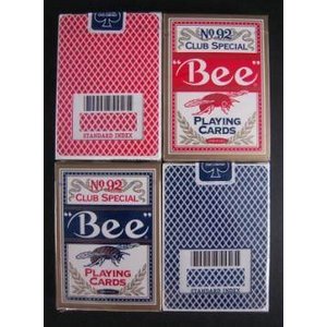 Amazon.co.jp: 【トランプ】Bee（ビー） ポーカーサイズ 【レッド