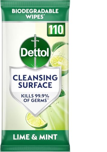 Image of Dettol Antibacterial Surface Cleaning Wipes (Pack of 126) - FT011