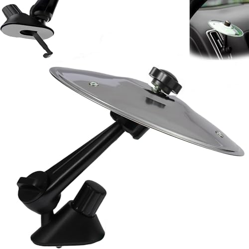 Car Cymbal, Mini Drum Crash Cymbal For Car Vent, Make Your Driving More Fun, Suitable For All Types Of Vehicles (Silver)