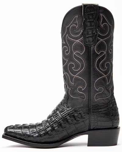 Men's Rock City Fuscus Caiman Western Boot Snip Toe - Bbme6013