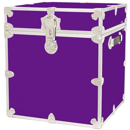 Rhino Trunk & Case Leather Embossed Vinyl Cube Trunk, College ...