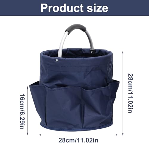 BDHYYM Putzmittel organizer Werkzeugkorb, Faltbarer Aufbewahrung Werkzeugkorb, Universal Werkzeugeimer für Gartenwerkzeug Putzutensilien Garten Gadgets Storage