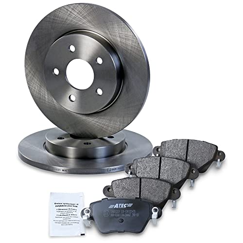 ATEC Germany Bremsenset Hinterachse inkl. Bremsscheiben Ø 280 mm Voll