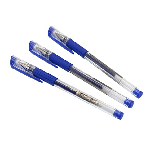 Set de 12 bolígrafos de gel Roller Ball 0.5mm azul miniatura 5