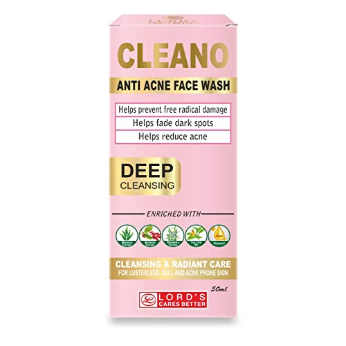 Image of LORD'S CARES BETTER Lords Cleano Anti Acne Face Wash 50Ml