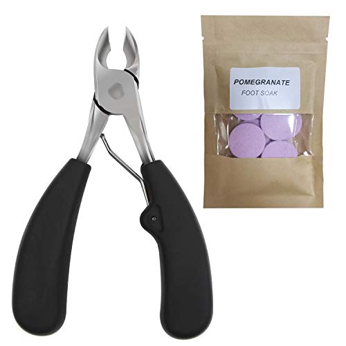 Ingrown Toenail Tool Foot Soak 2 in 1, Pedicure Kit, Toenail Clippers for Women, High Heel Girls Tired from Walking, Ingrown Toenail Clippers for Seniors Suffering from Thick Nails, Ingrown Toenails