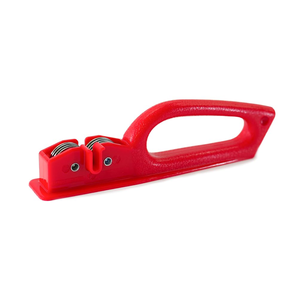 Rigamonti Diamond Sharpener Red, Polypropylene Carbonitrided, ground steel, ONE