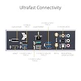 ASUS TUF GAMING B760-PLUS WIFI Motherboard with Intel LGA 1700 Socket, 12+1 DrMOS Power Stages, PCIe 5.0 Slot, WiFi 6, 2.5GB Ethernet, USB4, 128GB DDR4 Support - Image 5