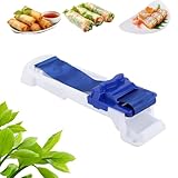 Lumpia Maker Machine, Lumpia Maker, Plastic Eggroll Wrapper Rolling Machine Sushi Maker, Lumpia Roller Maker for Home Kitchen, Easy Food Wrapping Device (1)