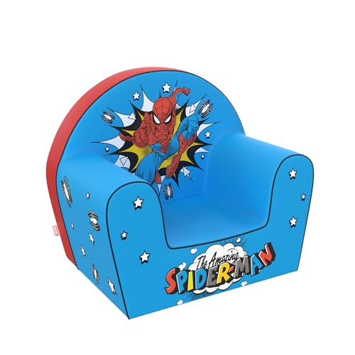 Fauteuil Disney en Mousse déhoussable Spiderman