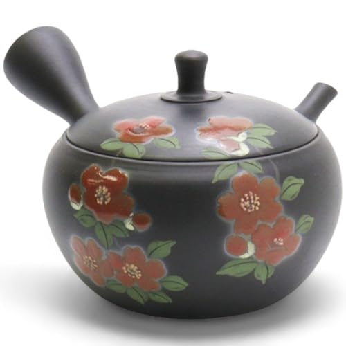 J-kitchens 昭和 ノスタルジーポット 茶具 常滑焼 セラメッシュ網 急須 茶こし 付 330cc 日本製