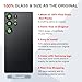 Phoupair Back Glass Replacement for Samsung Galaxy S25 Ultra with Professional Repair Tool Kit (Titanium Black)