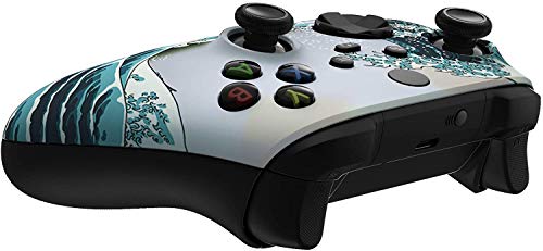 Wireless Controller For Microsoft Xbox Series X/S & Xbox One - Custom Soft Touch Feel - Custom Xbox Series X/S Controller (X/S Waves) #TOP3
