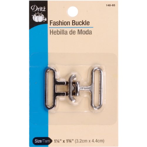 Dritz Fashion Toggle Buckle, 1-1/8”, Nickel