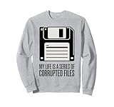 Une déclaration hilarante et relatable pour la génération X, les milléniaux, les professionnels de l'informatique ou tout amateur de technologie ayant un sens de l'humour. Ce design utilise parfaitement une métaphore de la technologie vintage pour décrire une vie un peu désordonnée, chaotique ou pleine d'erreurs.