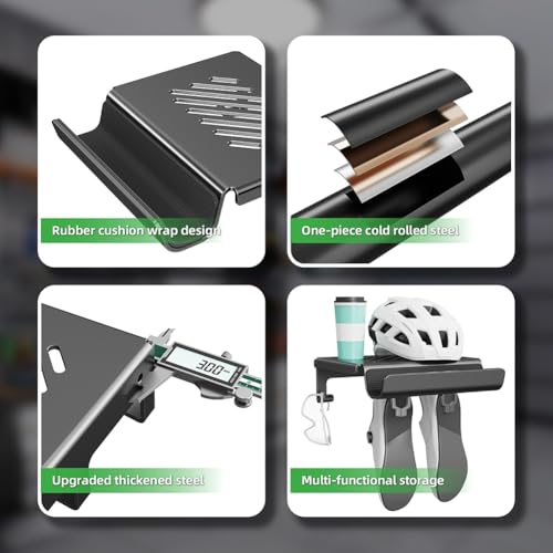 Soporte para bicicletas de montaña de pared con estante interior 2