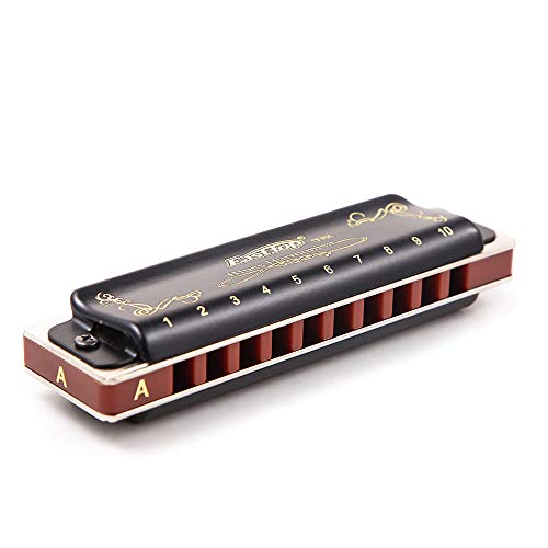Easttop Harmonica diatonique Blues 10 trous 20 tons 008 K avec étui, plus professionnel pour débutants étudiants adultes… - Les Beatles, Paul McCartney, John Lennon, RIngo Starr, George Harrison Easttop Harmonica diatonique Blues 10 trous 20 tons 008 K avec étui, plus professionnel pour débutants étudiants adultes… – Image 4