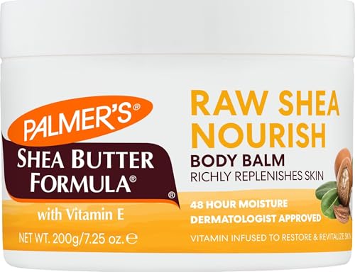 Palmer's Raw African Shea Body Butter, Dry Skin Moisturizer (7.25 Oz)