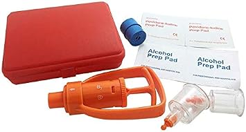 Snake Bite Kit, Sting Suction Pump, First Aid Safety Tool, Venom Extractor Suction Pump, Bite and Sting First Aid