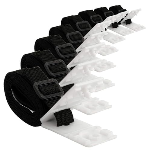 GALPADA Kit De Correas Adhesivas y Lengüetas para Fijación De Carrete De Cubierta Solar De Piscina Accesorios para Mantas Solares
