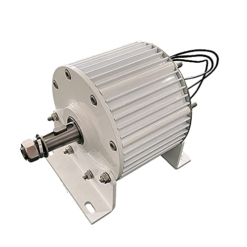 5000W Permanent Magnet Generator Gearless 3 Phase 5KW Alternator AC 220V For Wind Turbine Water Turbine Hydroelectric generator 333RPM