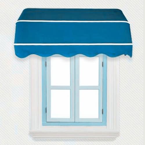 Auvent de porte pliable en polyester solution d'abri d'extérieur rigide